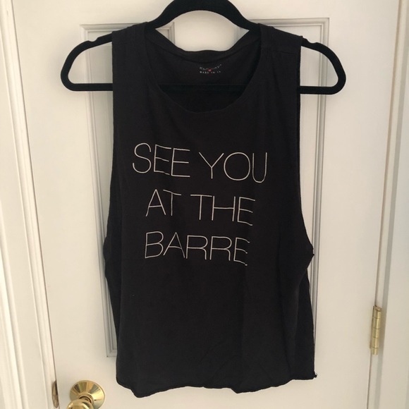 Emi Jay “see you at the barre” shirt.  one size - Picture 2 of 6